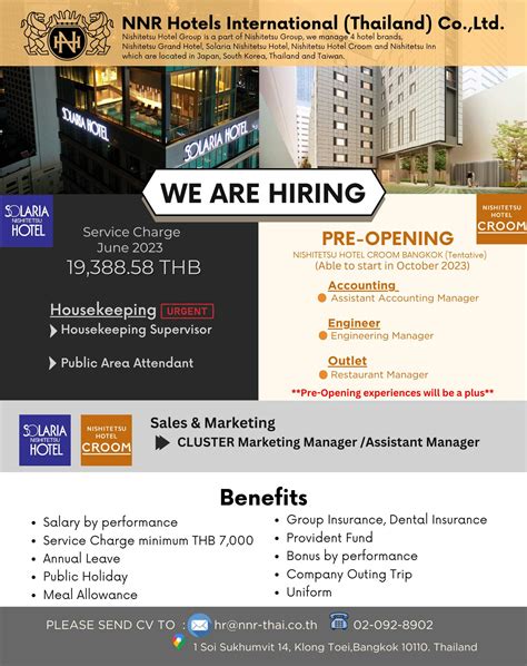 nnr hotels international (thailand) co. ltd|บริษัท เอ็นเอ็นอาร์ โฮเทลส์ อินเตอร์เนชั่นแนล (ประเทศไทย) จำกัด.